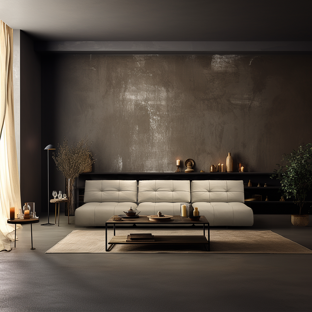 刘丹米黄色沙发