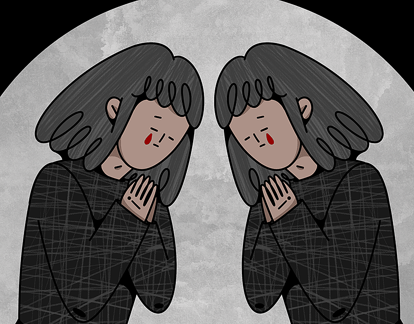 求赎/PRAY（图ZMzEyNTc5NDQ4） - 艺术插画 - 站酷设计师o邓小夫o原创素材 - 站酷ZCOOL