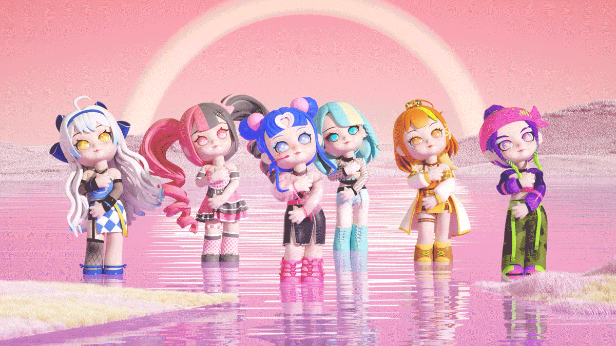 【虚拟女团】NION DIVAS——可授权（图ZMzQ5MTk2NTYw） - IP形象 - 站酷设计师BOOOM本末原创素材 - 站酷ZCOOL