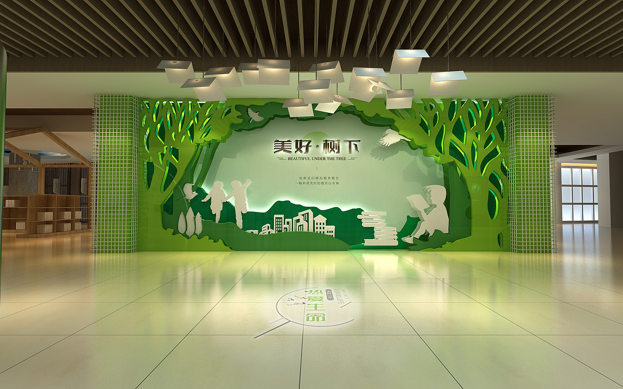 学校阅览室（图ZMzIyODI3NTAw） - 展陈设计 - 站酷设计师阿斯玛000原创素材 - 站酷ZCOOL