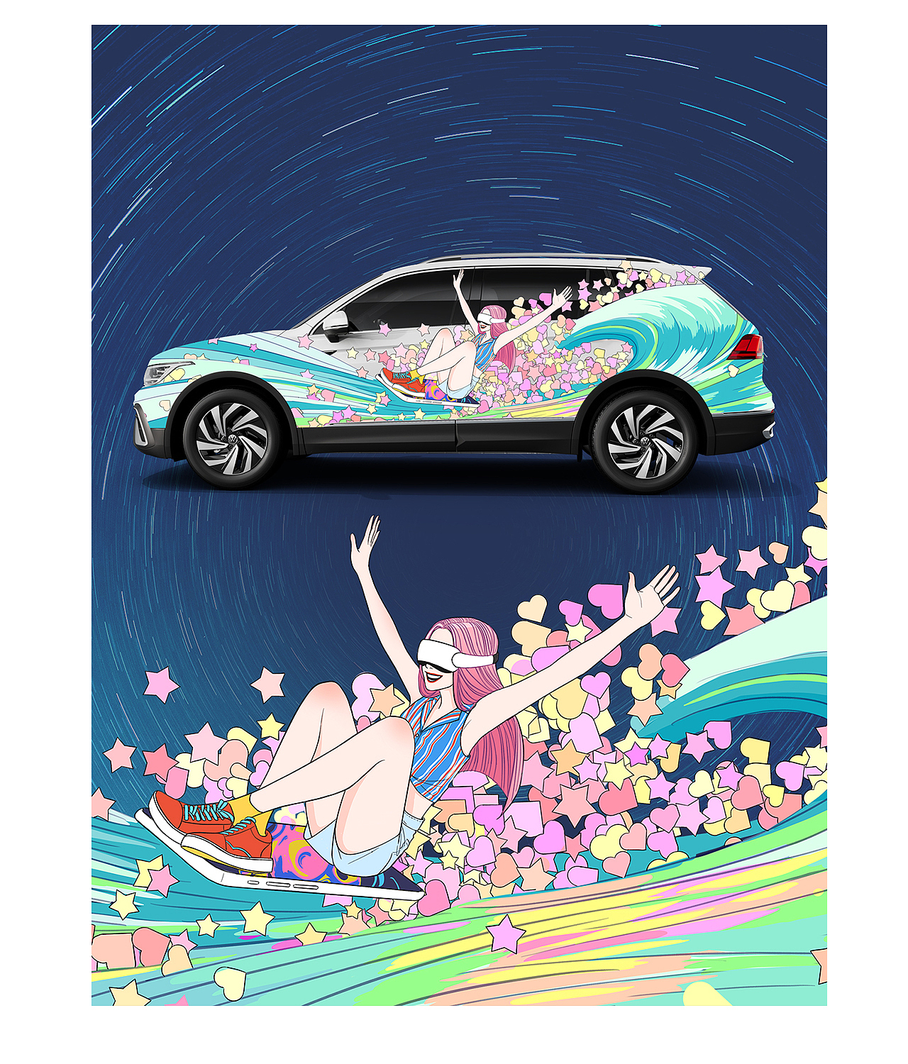 2022年度插画合集（图ZMzI3NTMxODQw） - 商业插画 - 站酷设计师野火justdaly原创素材 - 站酷ZCOOL