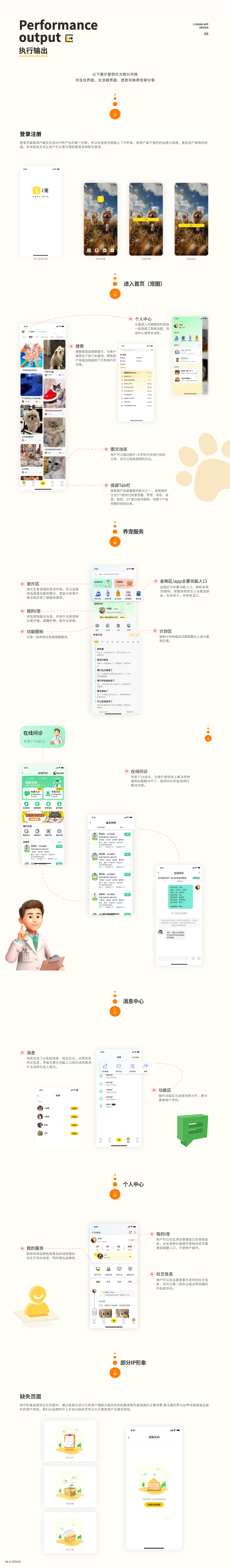 i宠-宠物app | UI设计 | UE设计
