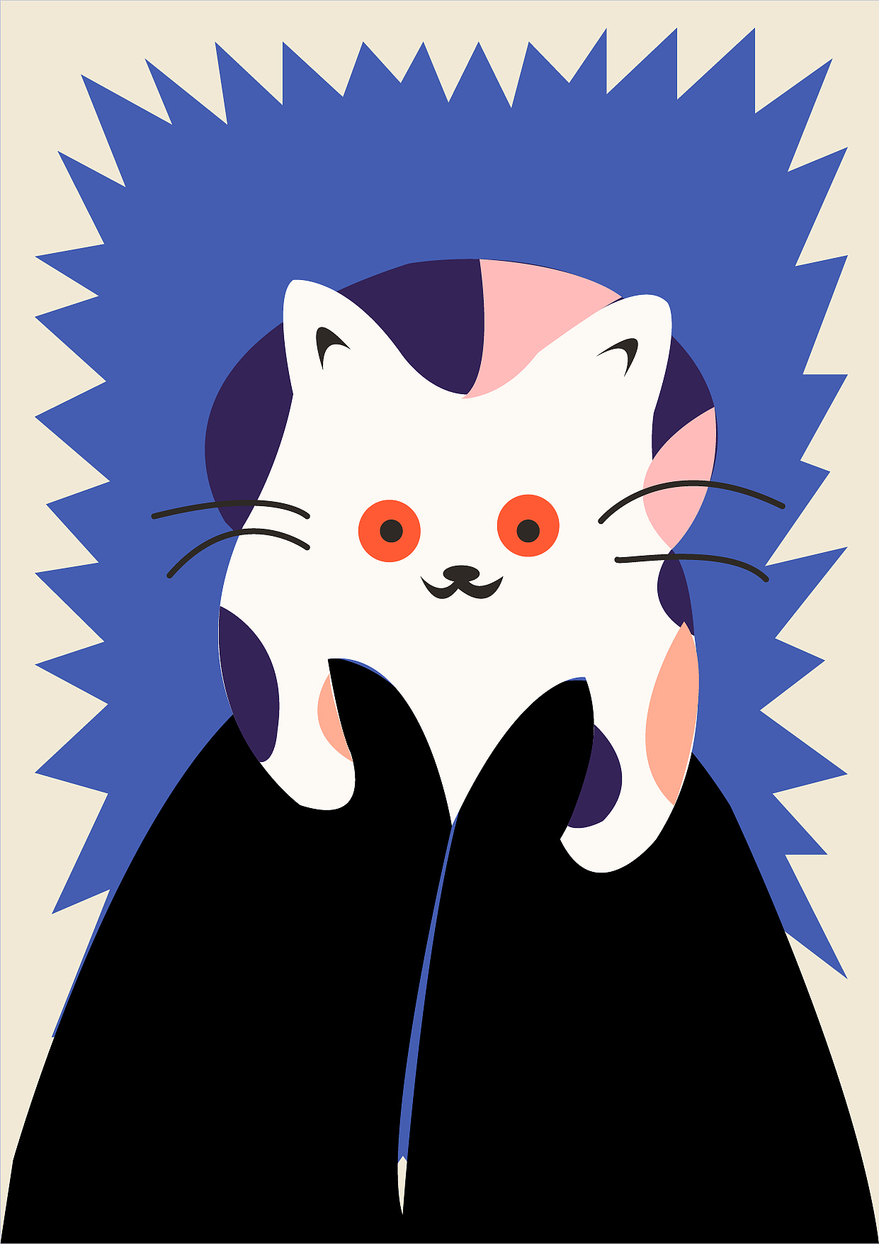 猫咪插画大合集（图ZMzM1NTQ3MTEy） - 图案 - 站酷设计师瀰縌原创素材 - 站酷ZCOOL