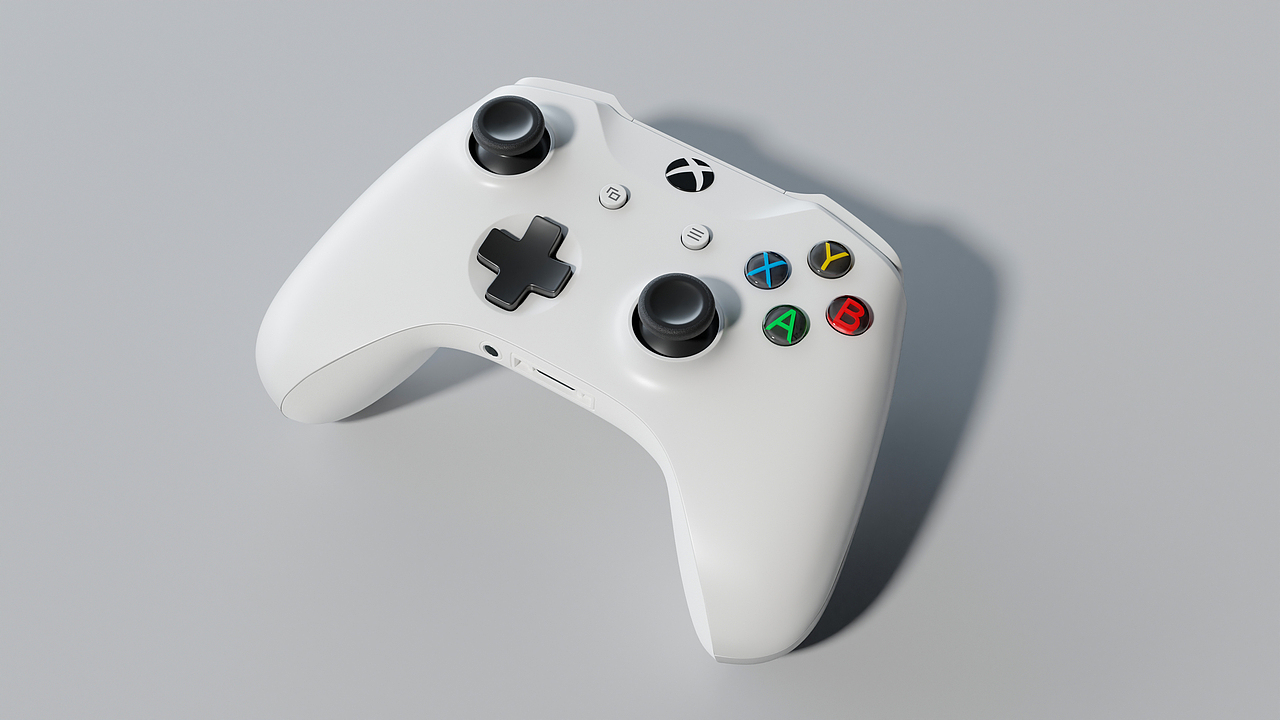 【blender】XBOX手柄渲染练习_马九亭站酷ZCOOL