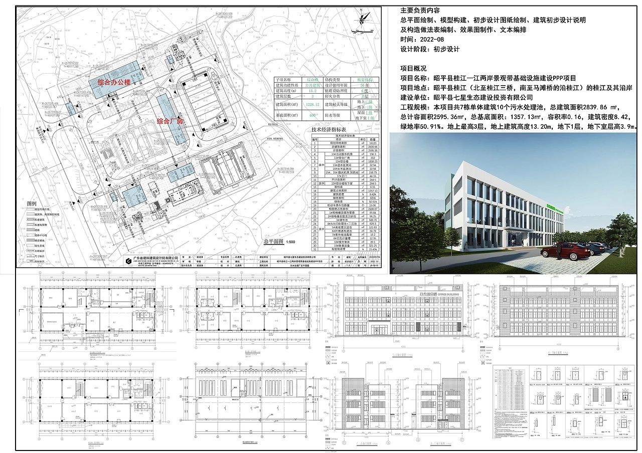 昭平县桂江一江两岸景观带基础设施建设