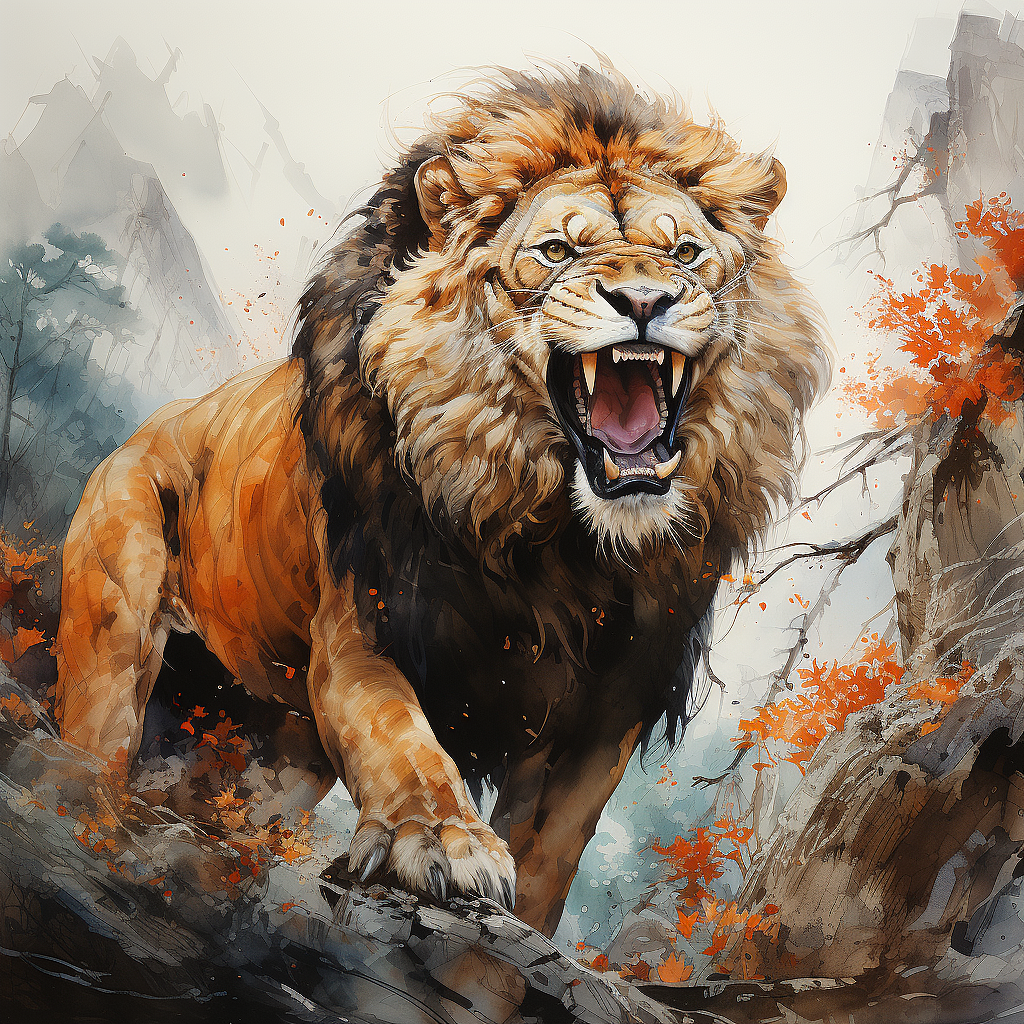 百獸之王（圖ZMzUyODc2MTgw） - 圖案 - 站酷設(shè)計師創(chuàng)美客神秘島原創(chuàng)素材 - 站酷ZCOOL