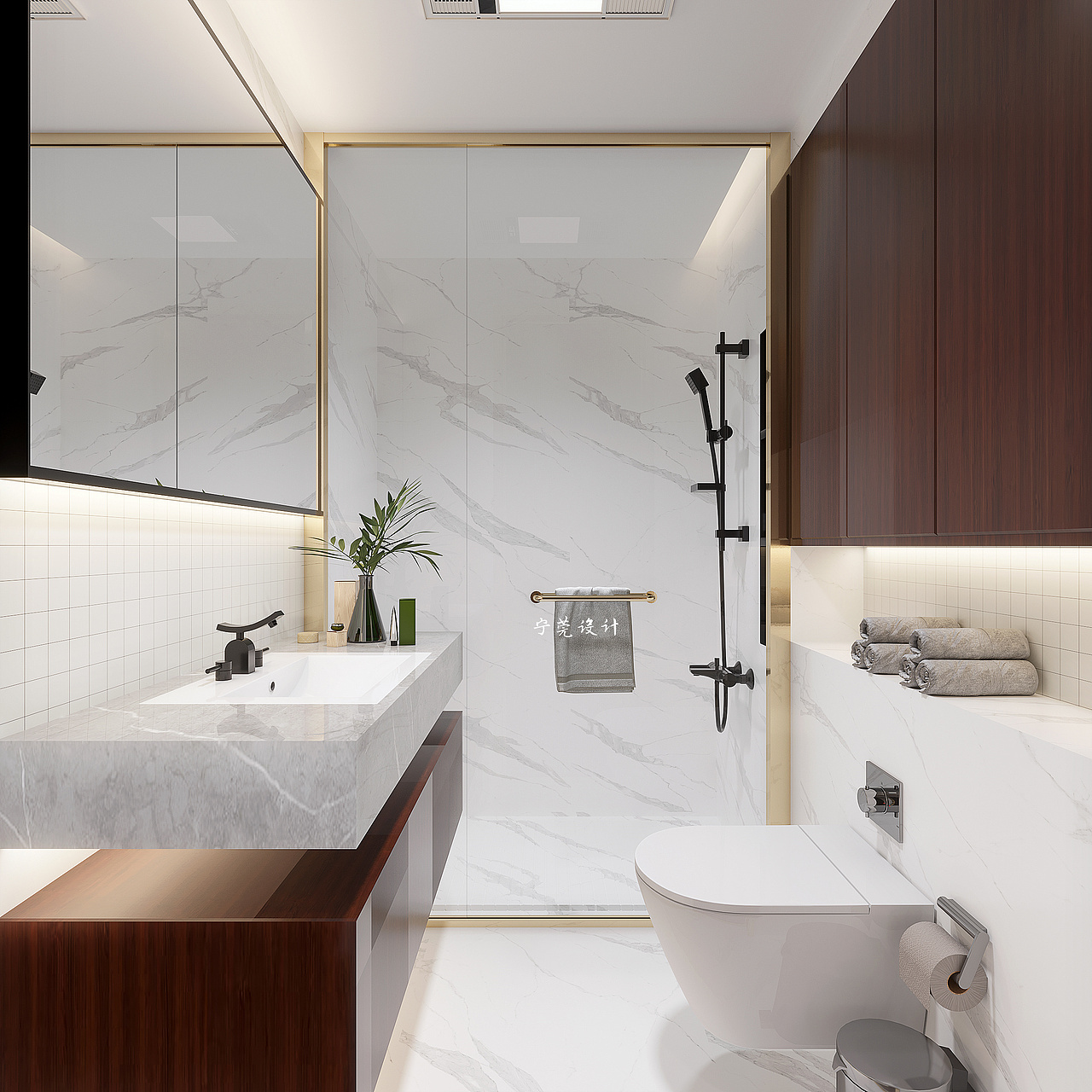 不落俗的轻奢新中式风格，沉稳大气还上档次