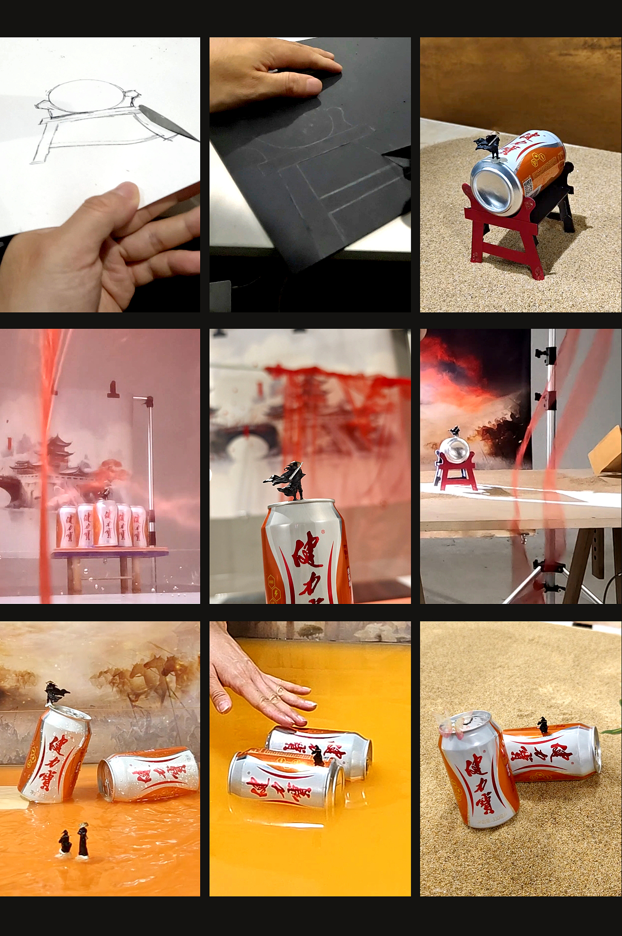 国风创意摄影 | 健力宝《少年行》诗词主题拍摄