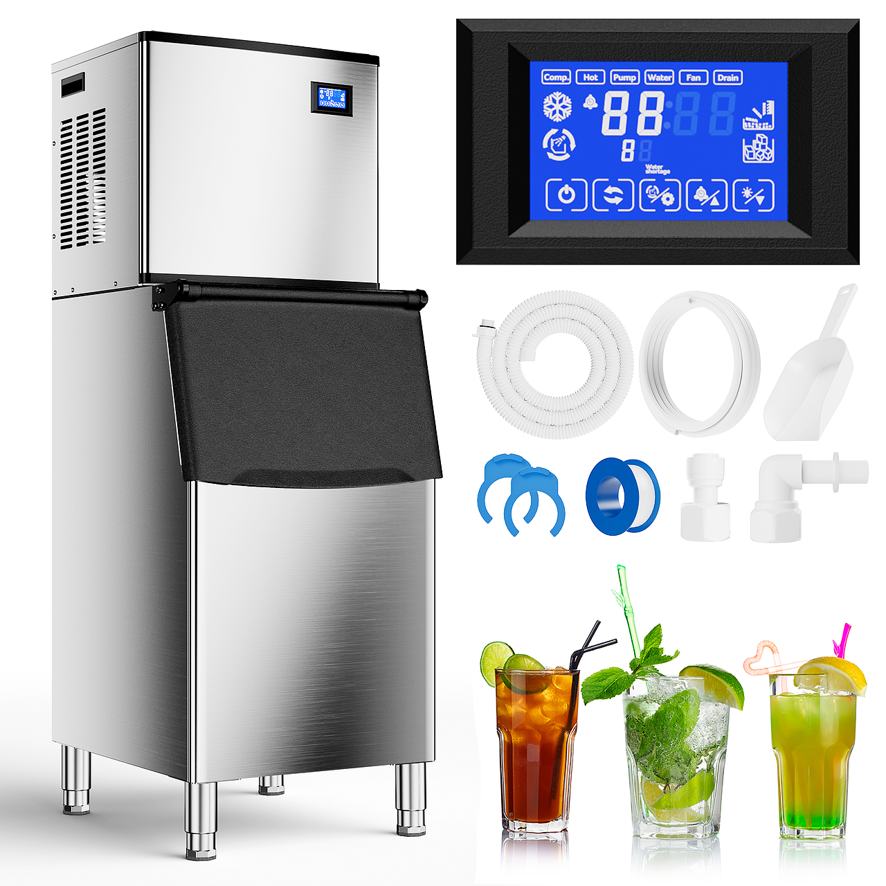 亚马逊制冰机渲染主图