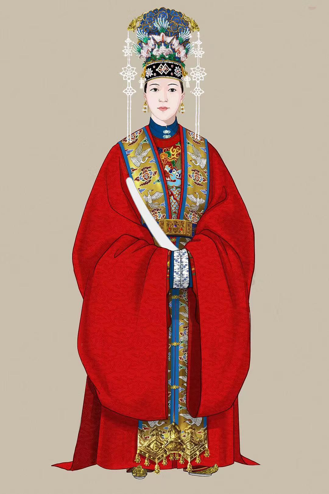 《我在明朝穿什么》明代晚期服饰图示（图ZMzI2NTc5OTYw） - 商业插画 - 站酷设计师洛中原创素材 - 站酷ZCOOL