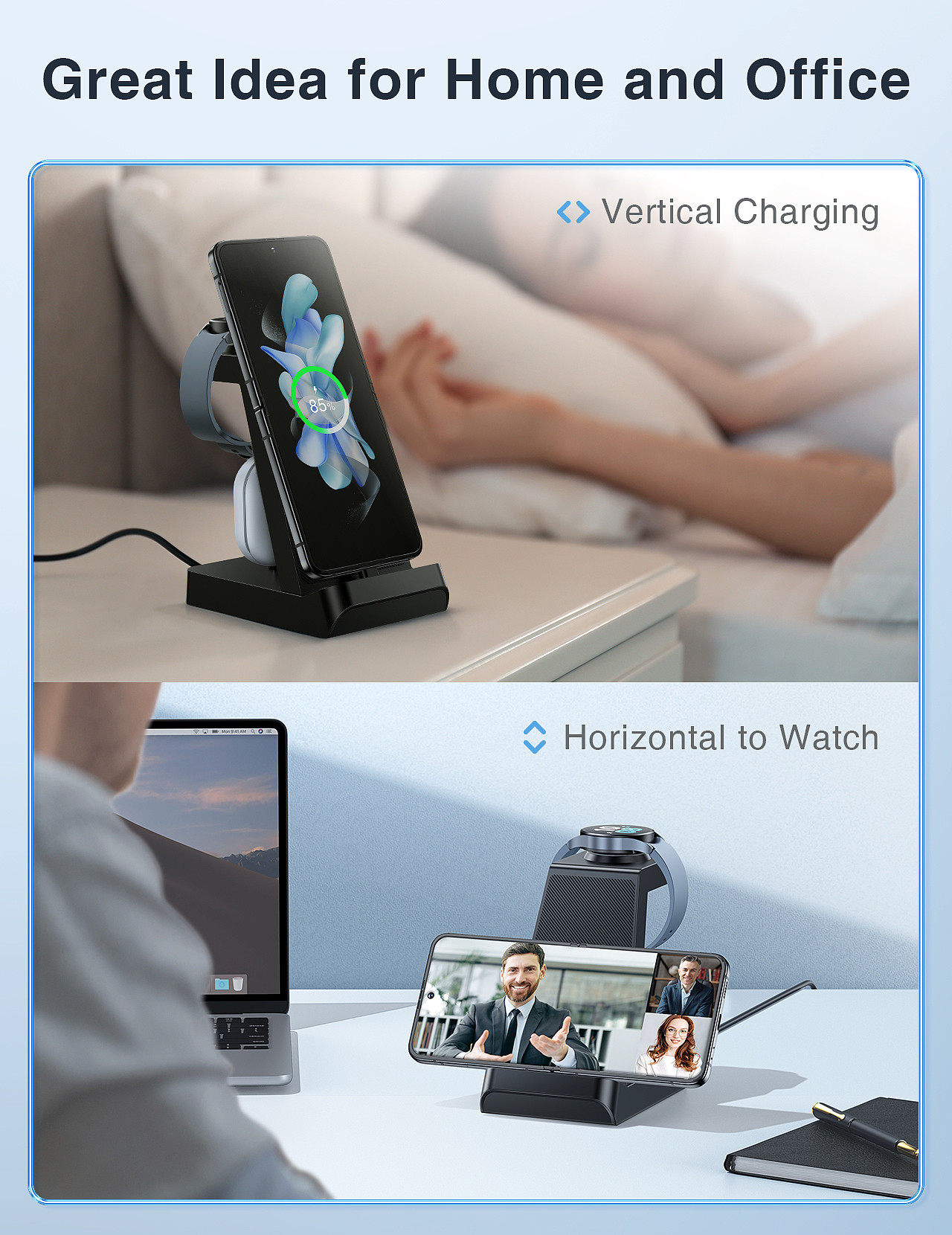 亚马逊图——无线充电器渲染案例（图ZMzcwNzE4NTgw） - 电子产品 - 站酷设计师故无秋原创素材 - 站酷ZCOOL