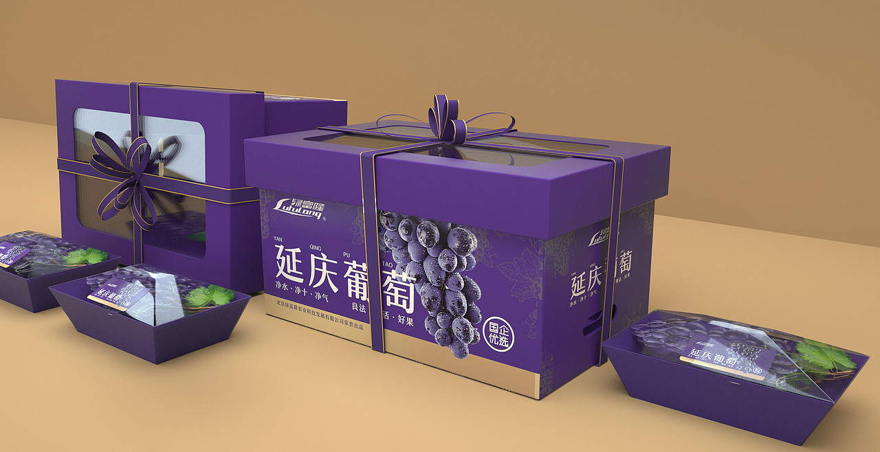 延庆的苹果包装设计