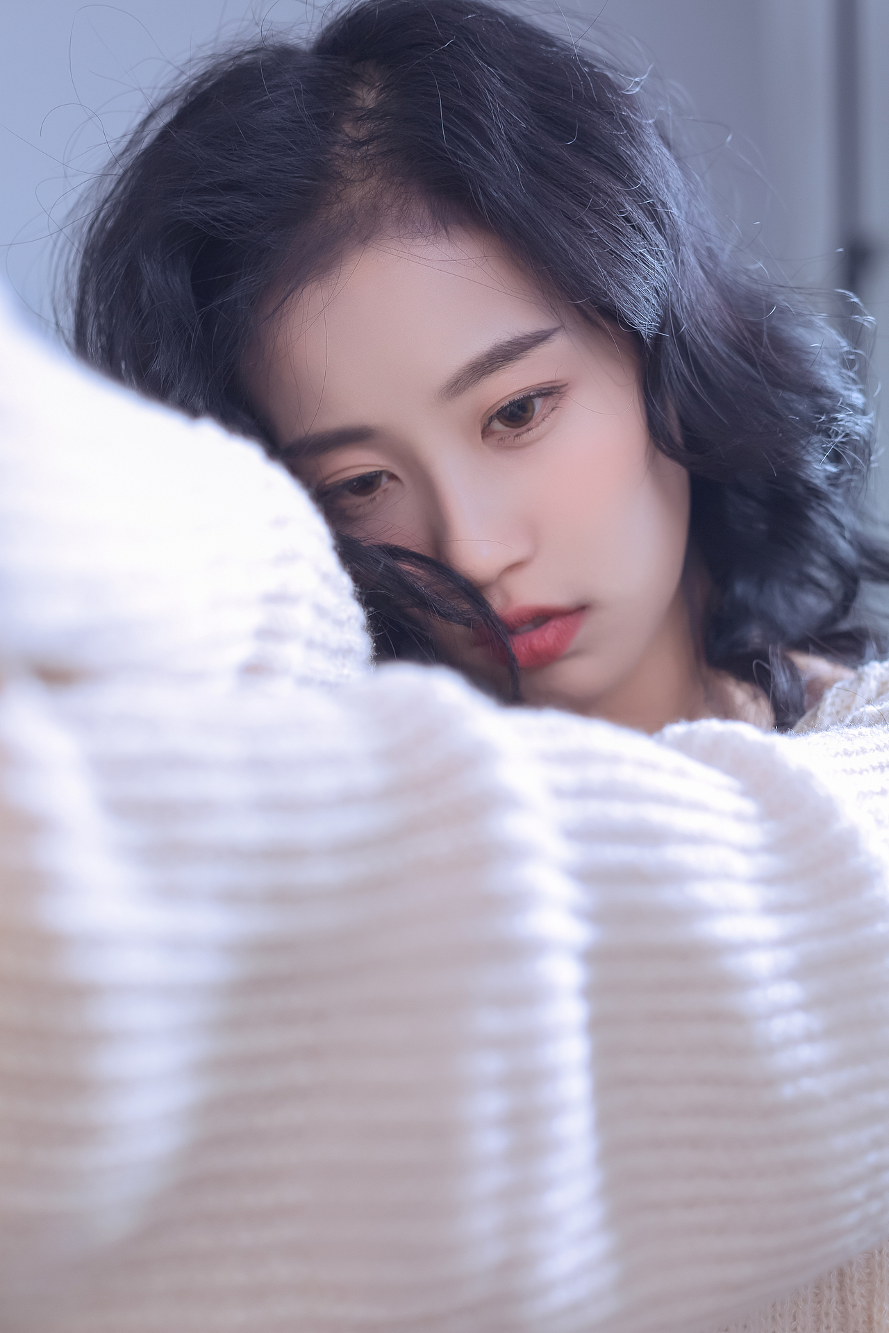 韩系慵懒风少女写真（图ZMzU0MjcwNzky） - 人像摄影 - 站酷设计师习文练武好少年原创素材 - 站酷ZCOOL