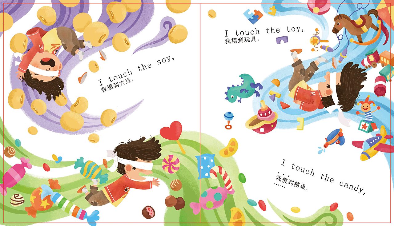 英语绘本（图ZMzYxNDYxNzMy） - 儿童插画 - 站酷设计师下水道的猫原创素材 - 站酷ZCOOL