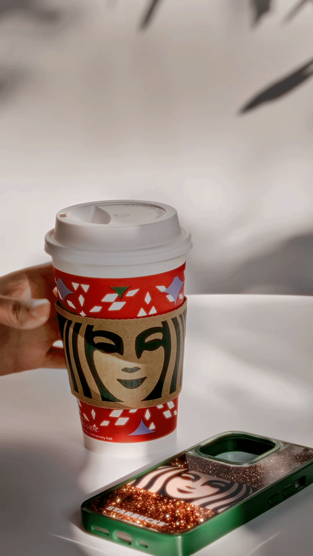 创意广告 | 星巴克 2024新年星愿手机壳（图ZMzU3MDA2MzE2） - 短片 - 站酷设计师Pasionaset原创素材 - 站酷ZCOOL