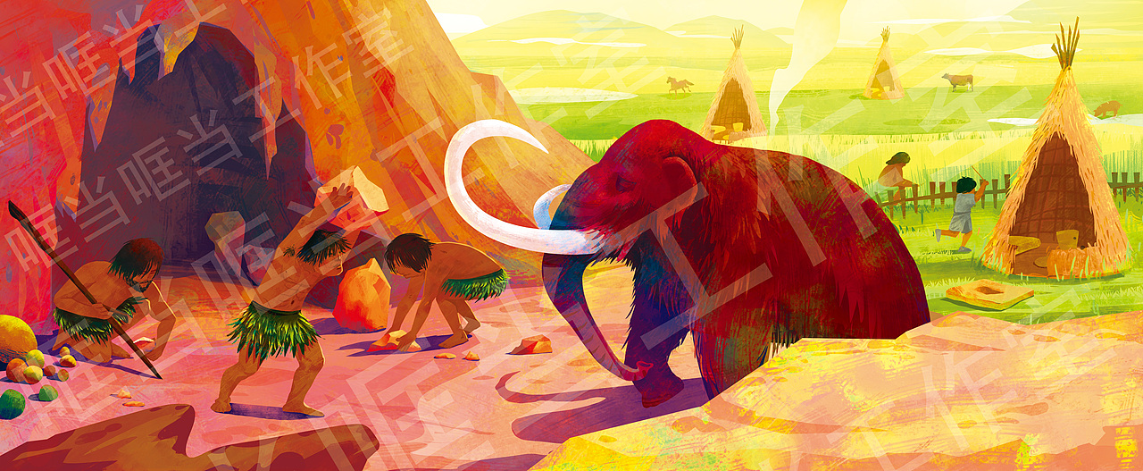 少儿科普百科全书插画（一）