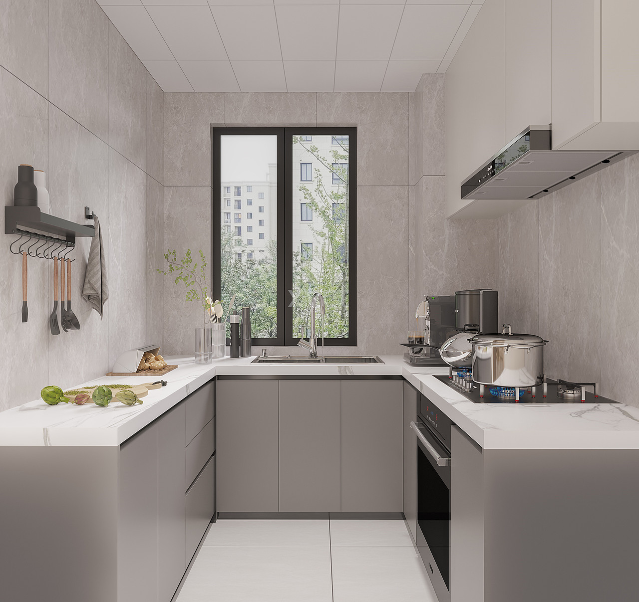 家装设计|奶油配色治愈忙碌生活