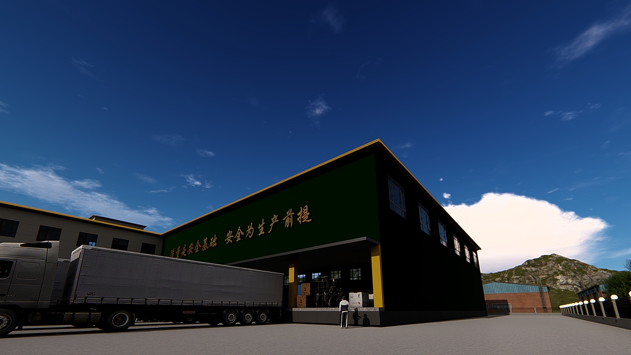厂区建筑效果图（图ZMzA3OTEzMjky） - 场景 - 站酷设计师鑫佰汇广告设计原创素材 - 站酷ZCOOL