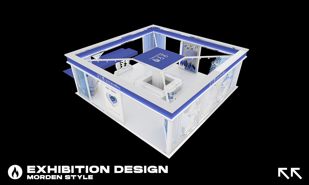 金至尊珠宝快闪店（徐凯含量极高）（图ZMzQ1OTYwMDQ4） - 展陈设计 - 站酷设计师Mr丑先森原创素材 - 站酷ZCOOL