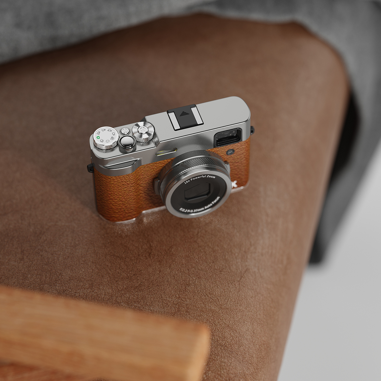 數(shù)碼相機渲染（微單）（圖ZMzQ4ODQxNTcy） - 產(chǎn)品 - 站酷設計師GANSK原創(chuàng)素材 - 站酷ZCOOL