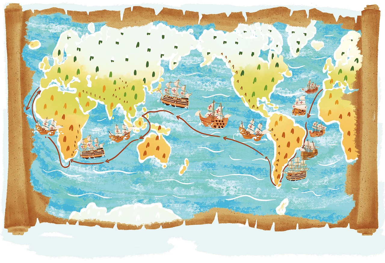 《名人绘本》系列——爱因斯坦·比尔盖茨·麦哲伦·孙武