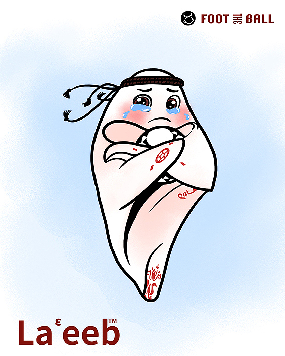 卡特尔世界杯吉祥物（饺子皮）