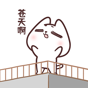 猫与熊 猫咪小N小Q日常出游表情包 | 原创IP可授权