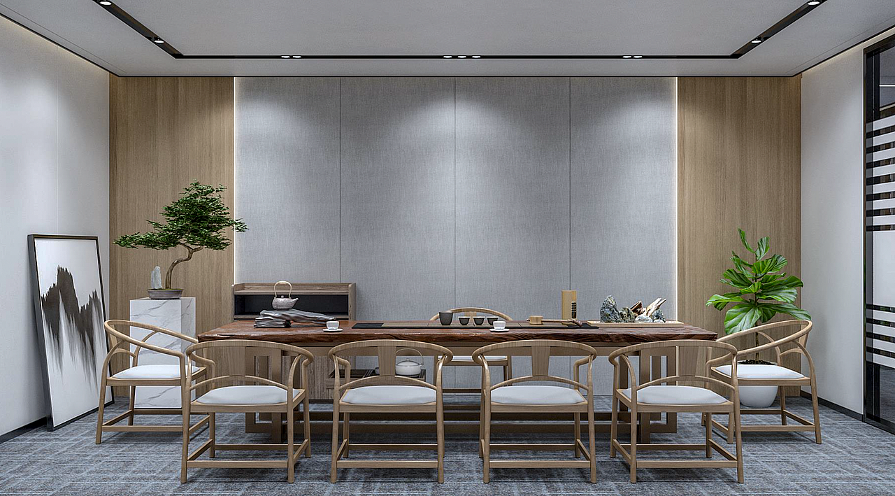 凯德投资控股办公室设计（图ZMzM2NTU0NDY4） - 商业空间设计 - 站酷设计师秋同落叶扫玉尘原创素材 - 站酷ZCOOL