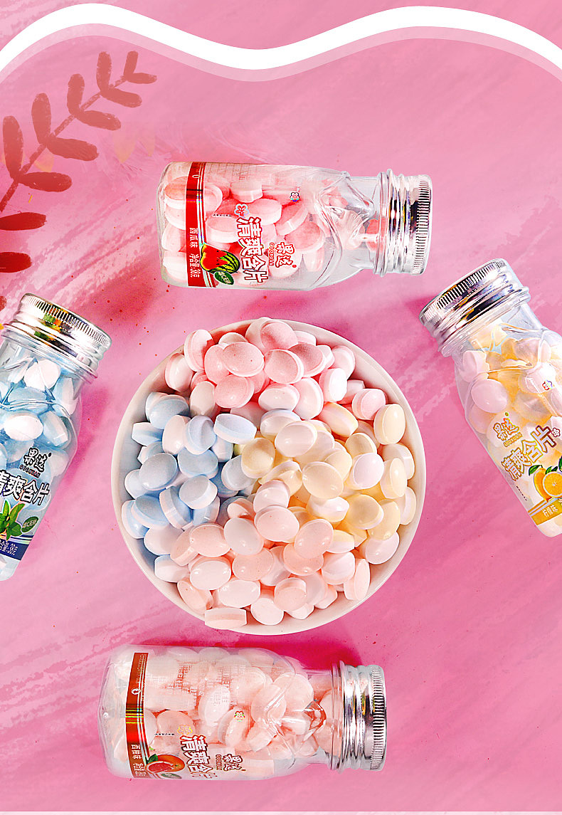 平面设计·清口含片不干胶