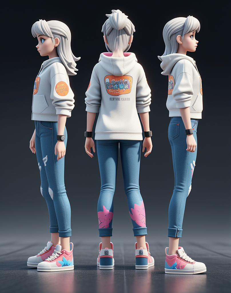 我和AIGC亦师亦友 | IP三视图