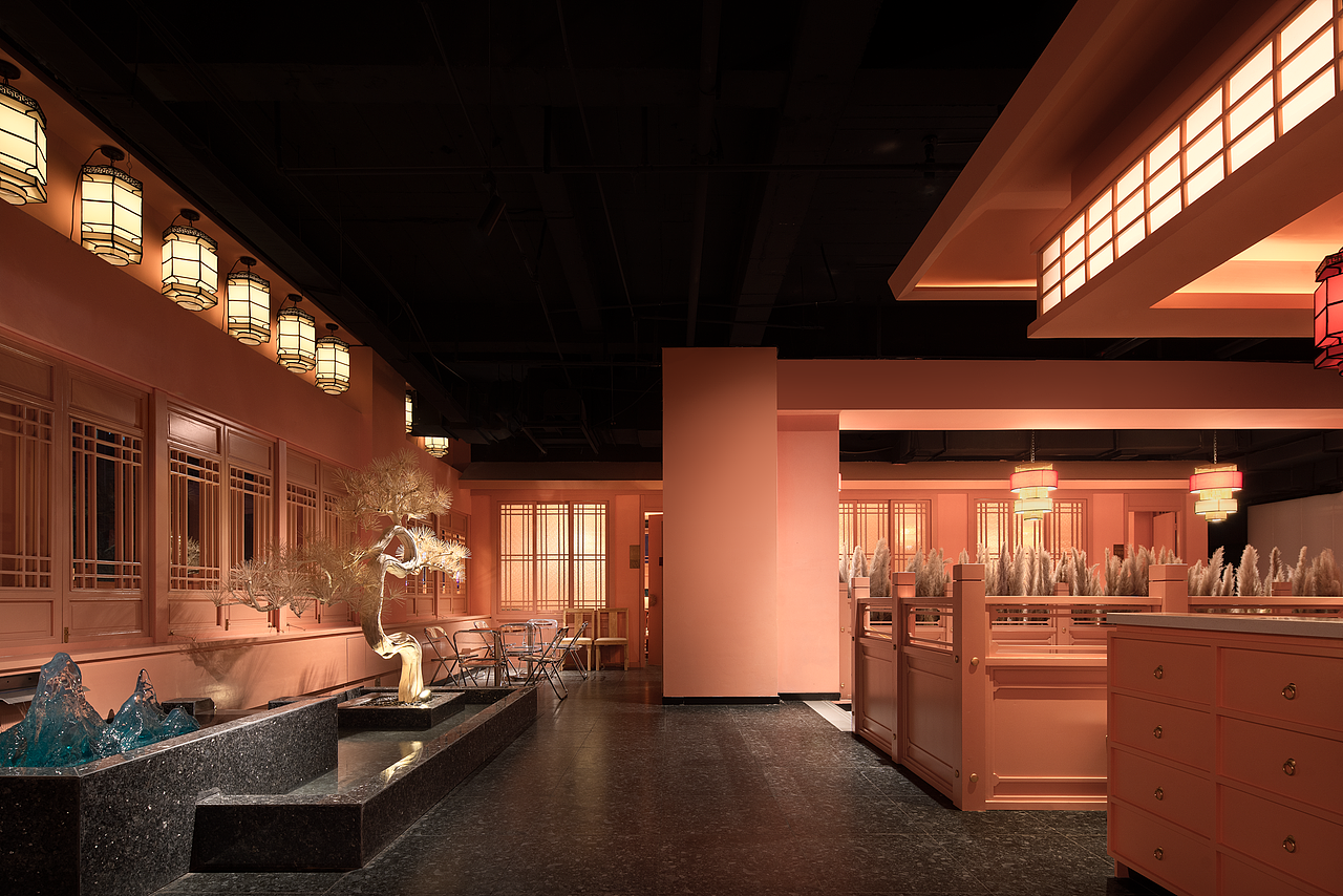 商业空间摄影-安多牧场火锅料理（图ZMzQ2NDk4ODU2） - 酒店餐饮设计 - 站酷设计师四川建筑空间摄影原创素材 - 站酷ZCOOL