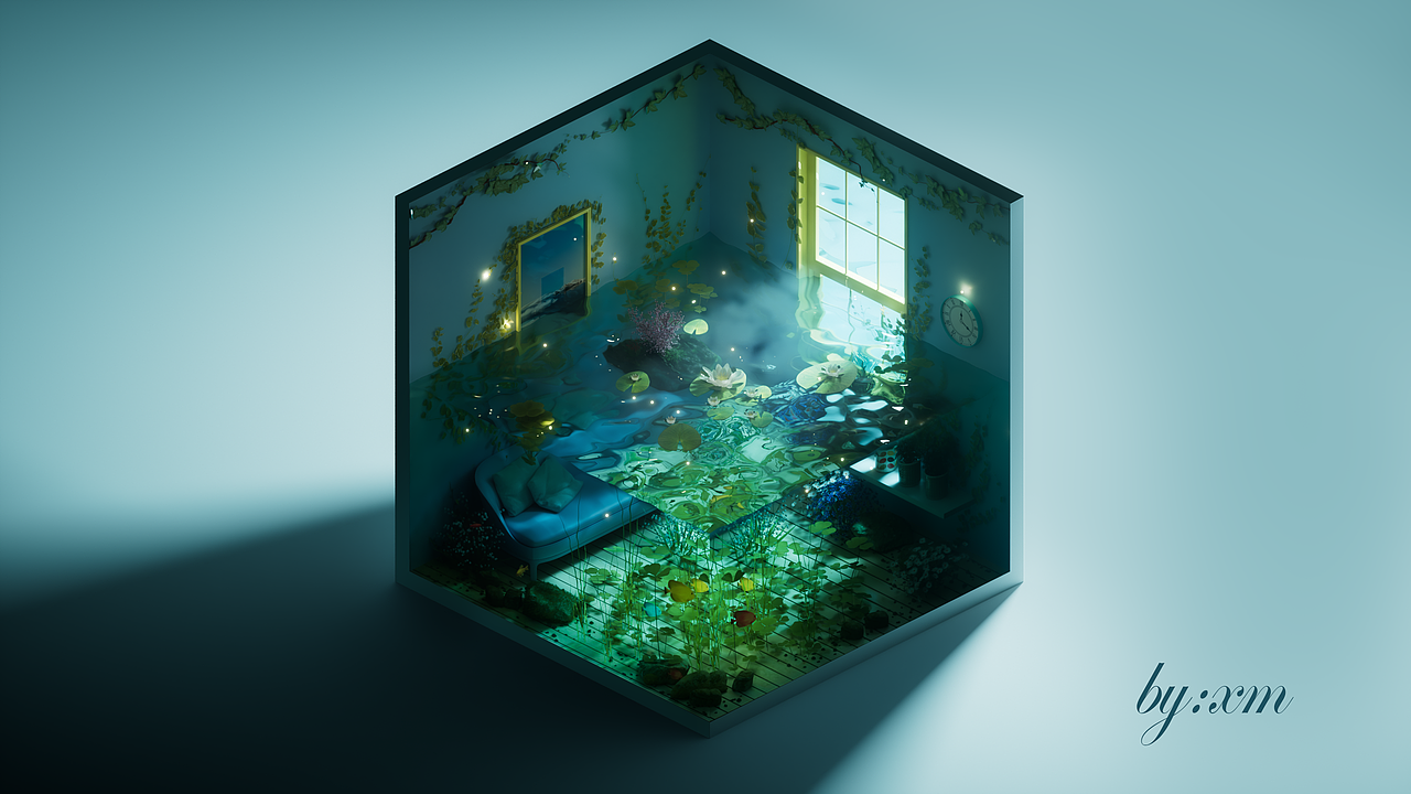 OC第二十一期学员作品——NiaoNiao的C4D课堂(上)