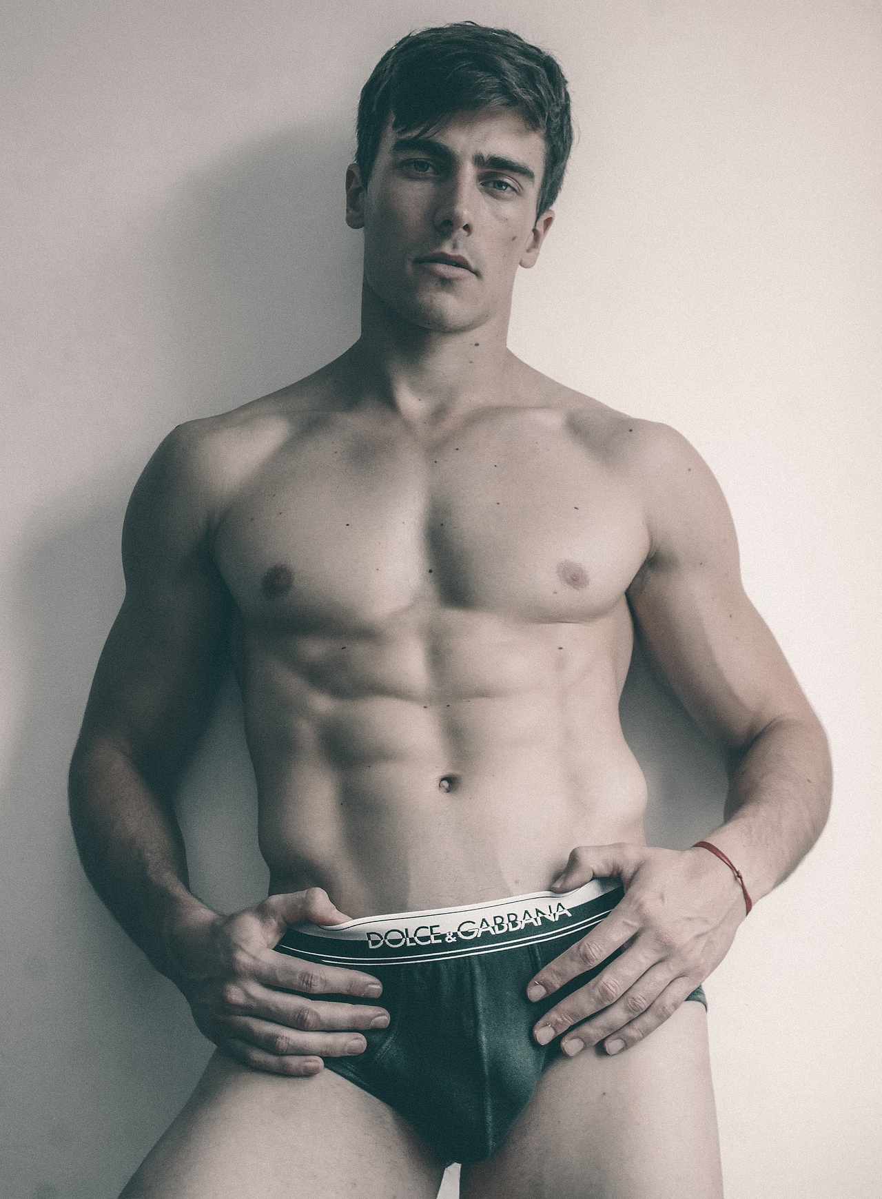 广州模特 成熟型肌肉男外模内裤拍摄 商业摄影