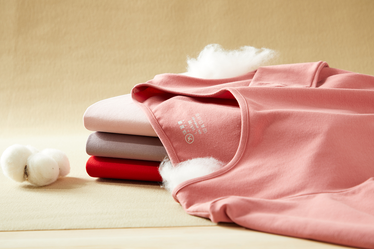 保暖内衣挂拍造型静物摄影女士男士