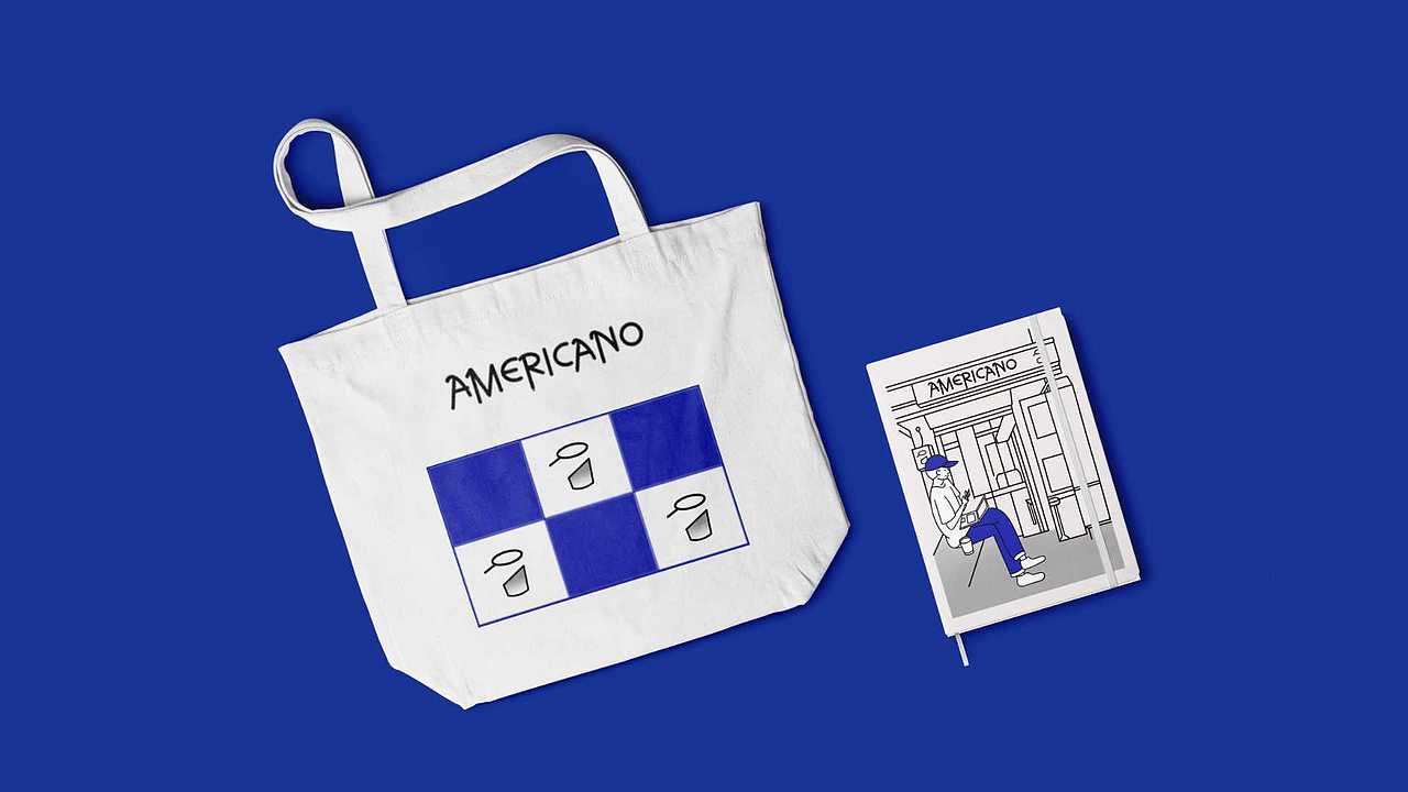 🔥【一杯美式】原创美式咖啡品牌设计