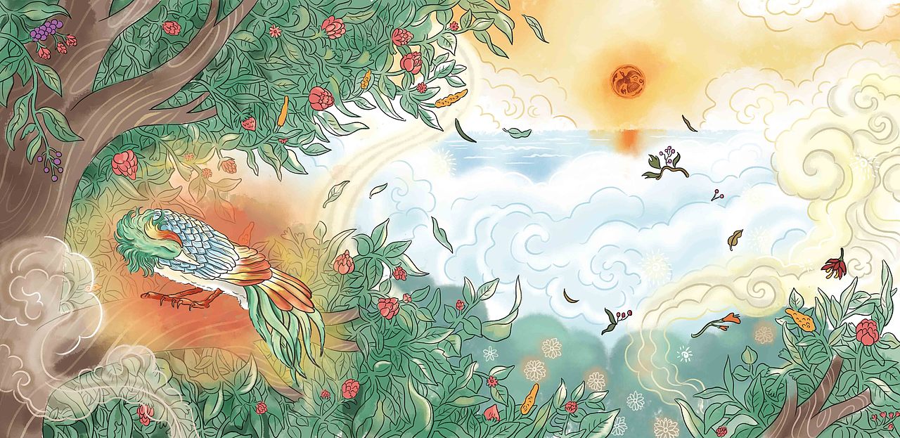 水墨绘本（已出版）（图ZMzYyODMyNjA4） - 儿童插画 - 站酷设计师下水道的猫原创素材 - 站酷ZCOOL