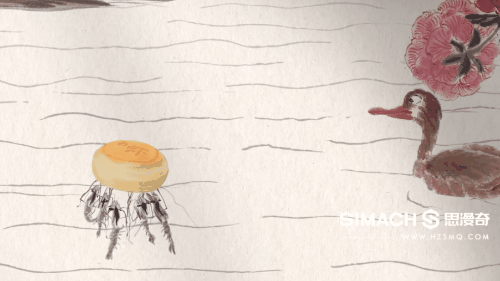 《舌尖上的水墨丹青》水墨国画风动画盒马x中国美术馆（图ZMzEyNjc1NjA0） - Motion Graphic - 站酷设计师思漫奇文化原创素材 - 站酷ZCOOL