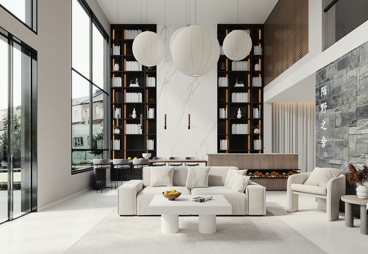 民宿——白龙马效果图