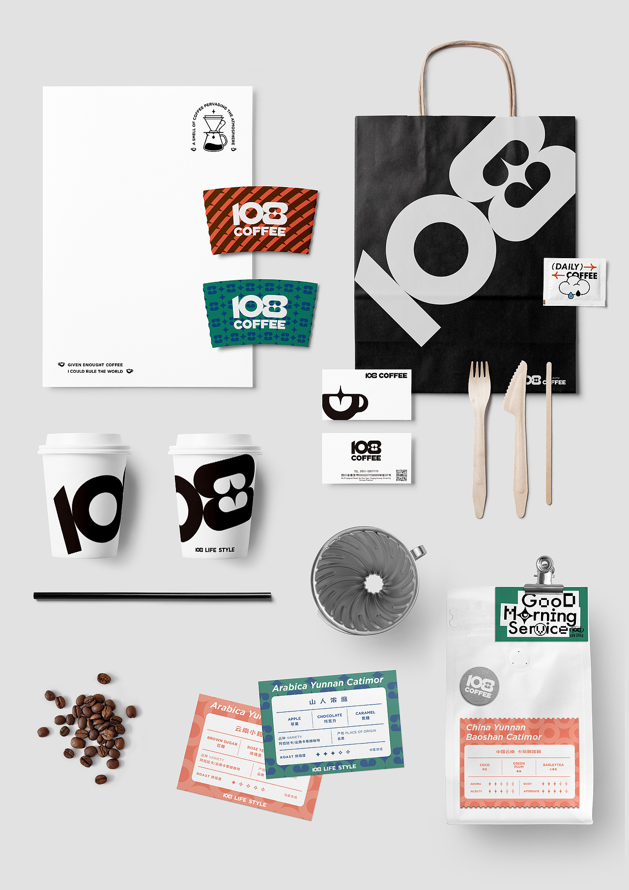 1O8 COLLECTION - 系列品牌VI设计（图ZMzcwNjkxNDI0） - 品牌 - 站酷设计师亿电设eDeSIGN原创素材 - 站酷ZCOOL