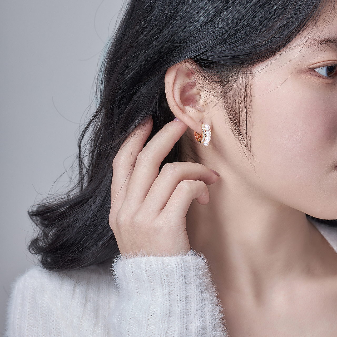 饰品摄影丨珠宝首饰✖人像耳环模特拍摄