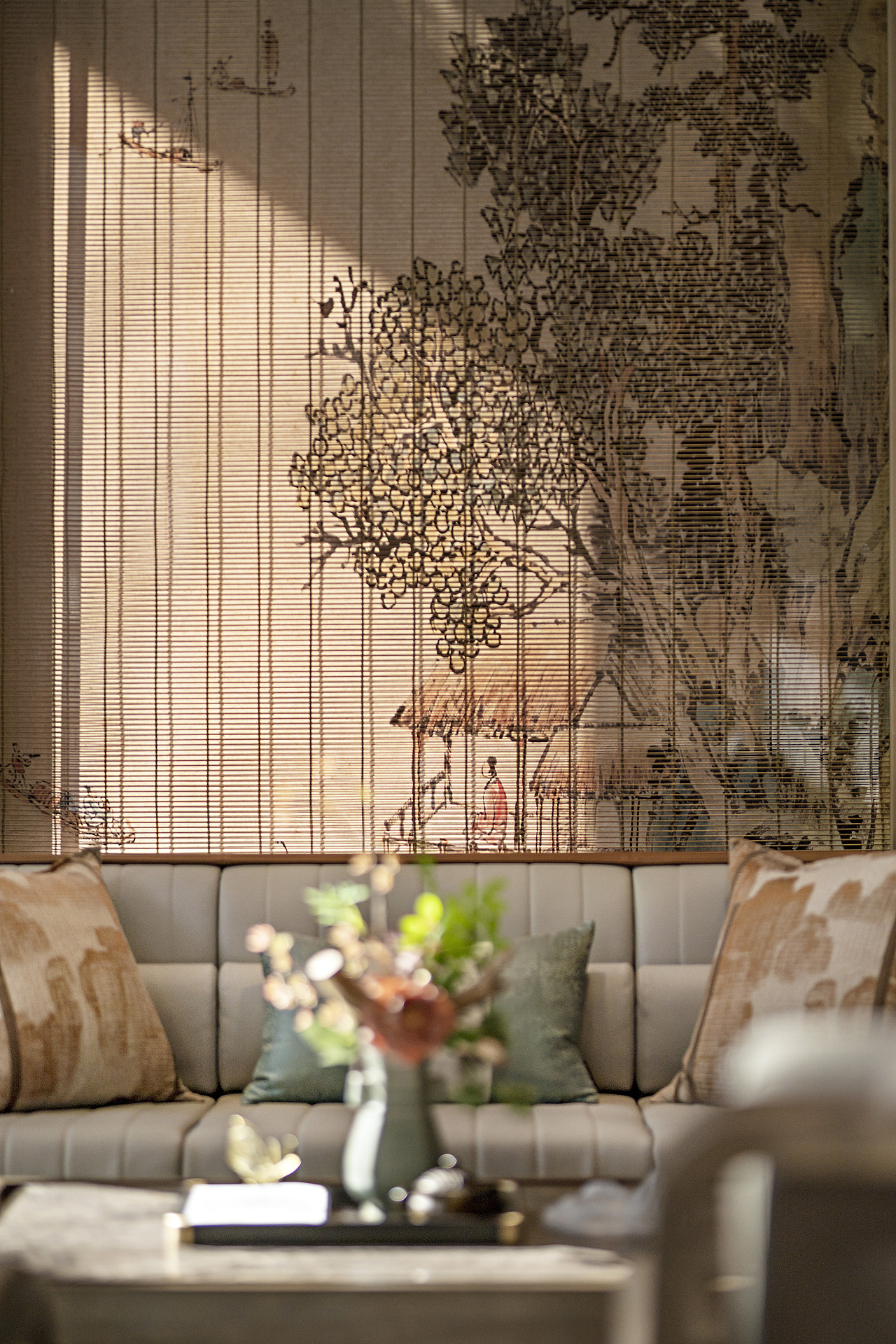 盘石设计 | 1300㎡中式设计，千年弦歌，续写宋代风雅（图ZMzI0ODg0ODA0） - 商业空间设计 - 站酷设计师深圳盘石设计原创素材 - 站酷ZCOOL