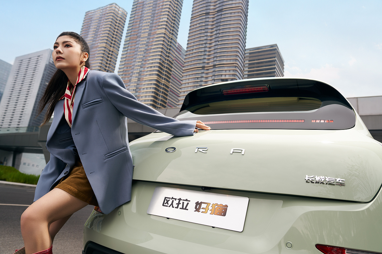 汽车平面摄影|深白DeepWhite✖️欧拉好猫