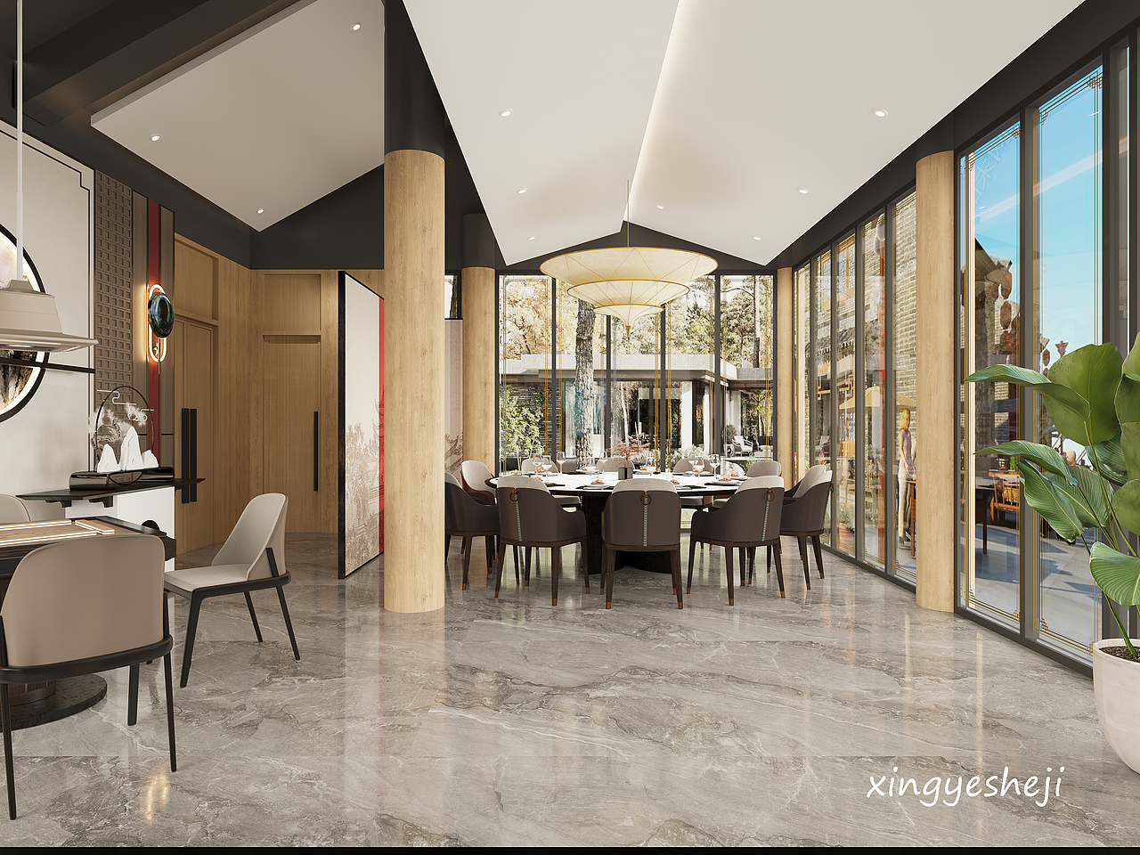 新中式餐饮空间——品味时光里流传的美味