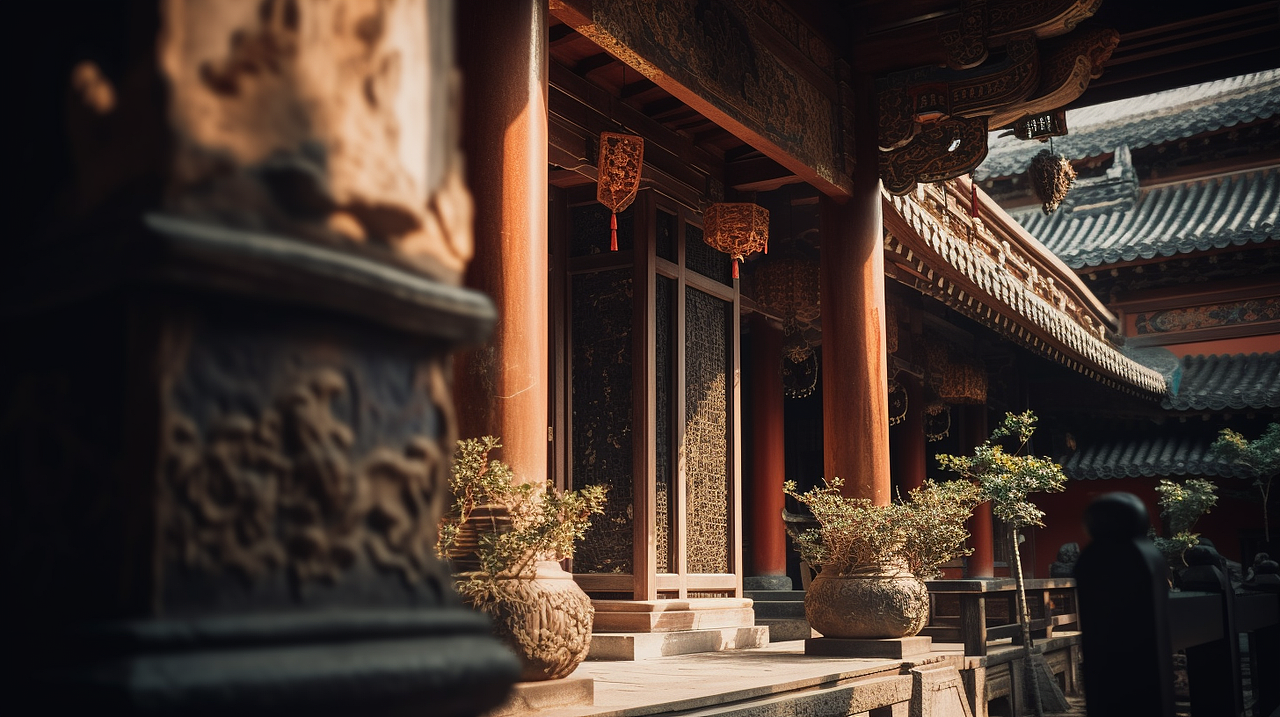 古建筑|摄影&MJ|AI图像（图ZMzU3OTI3NDAw） - 人像摄影 - 站酷设计师Hobo的摄影日记原创素材 - 站酷ZCOOL