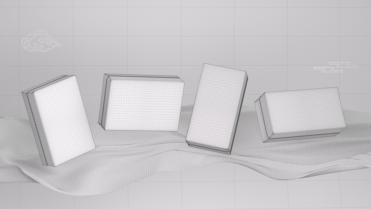 C4D-婴芽-纸尿裤包装建模与渲染