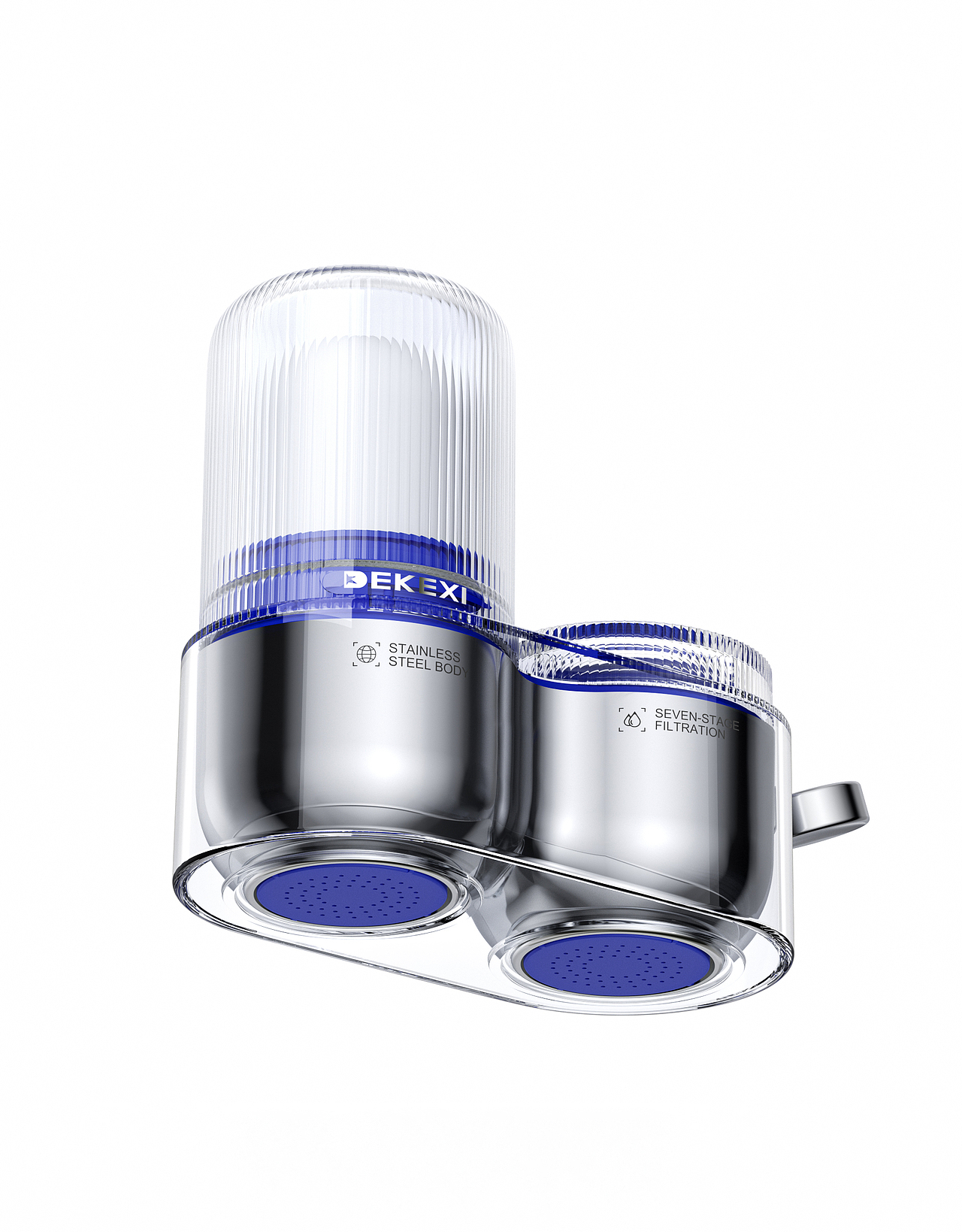 【产品渲染】--德克西二代龙头净水器“小银河”（图ZMzU4NDk5NzUy） - 产品 - 站酷设计师闲雨灬原创素材 - 站酷ZCOOL