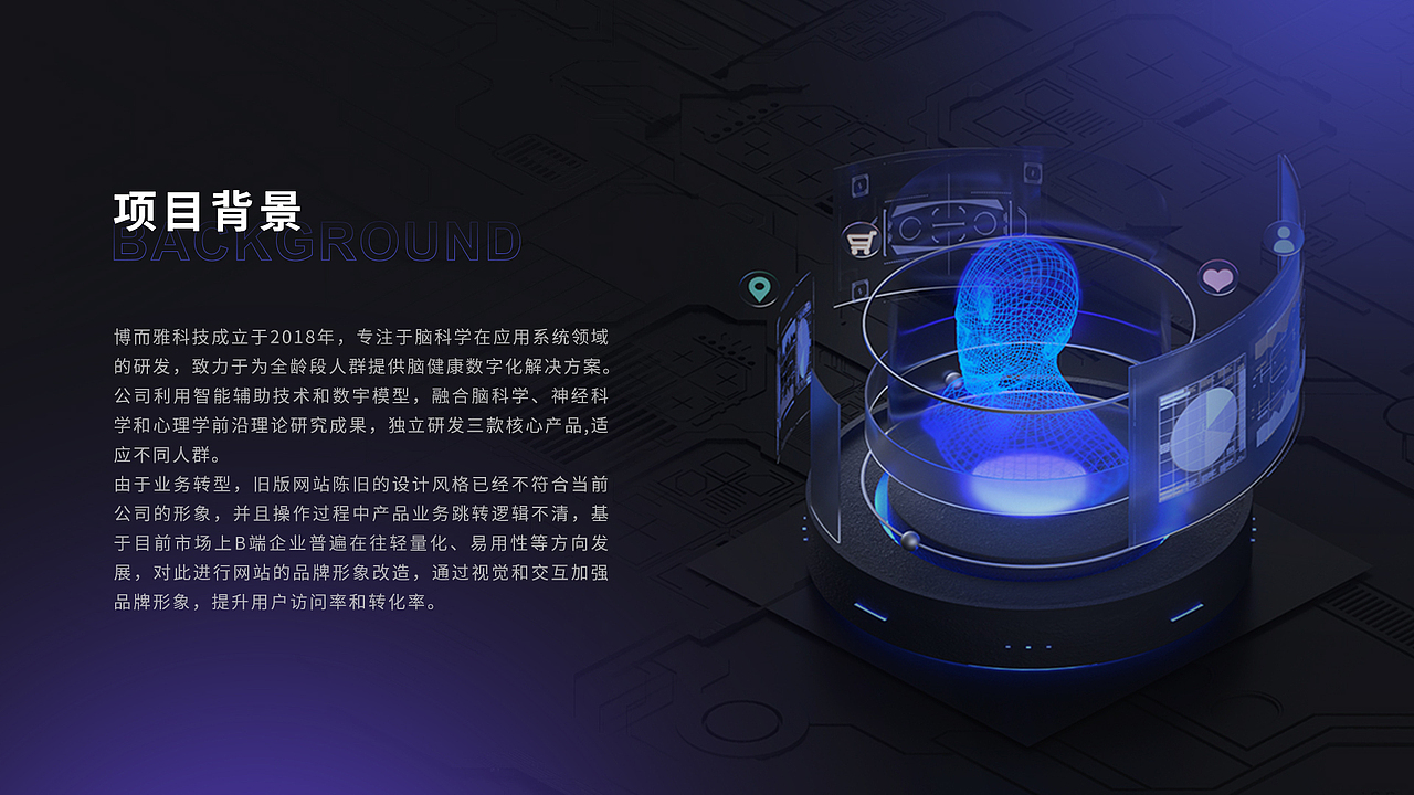 博而雅科技官网改版设计