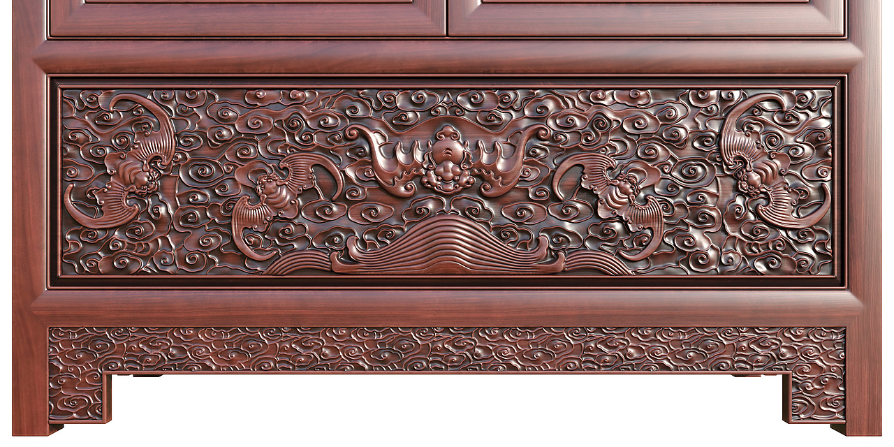 №348金丝楠衣柜建模渲染教程（图ZMzQxNDEzNTQ0） - 生活用品 - 站酷设计师古色谷香原创素材 - 站酷ZCOOL