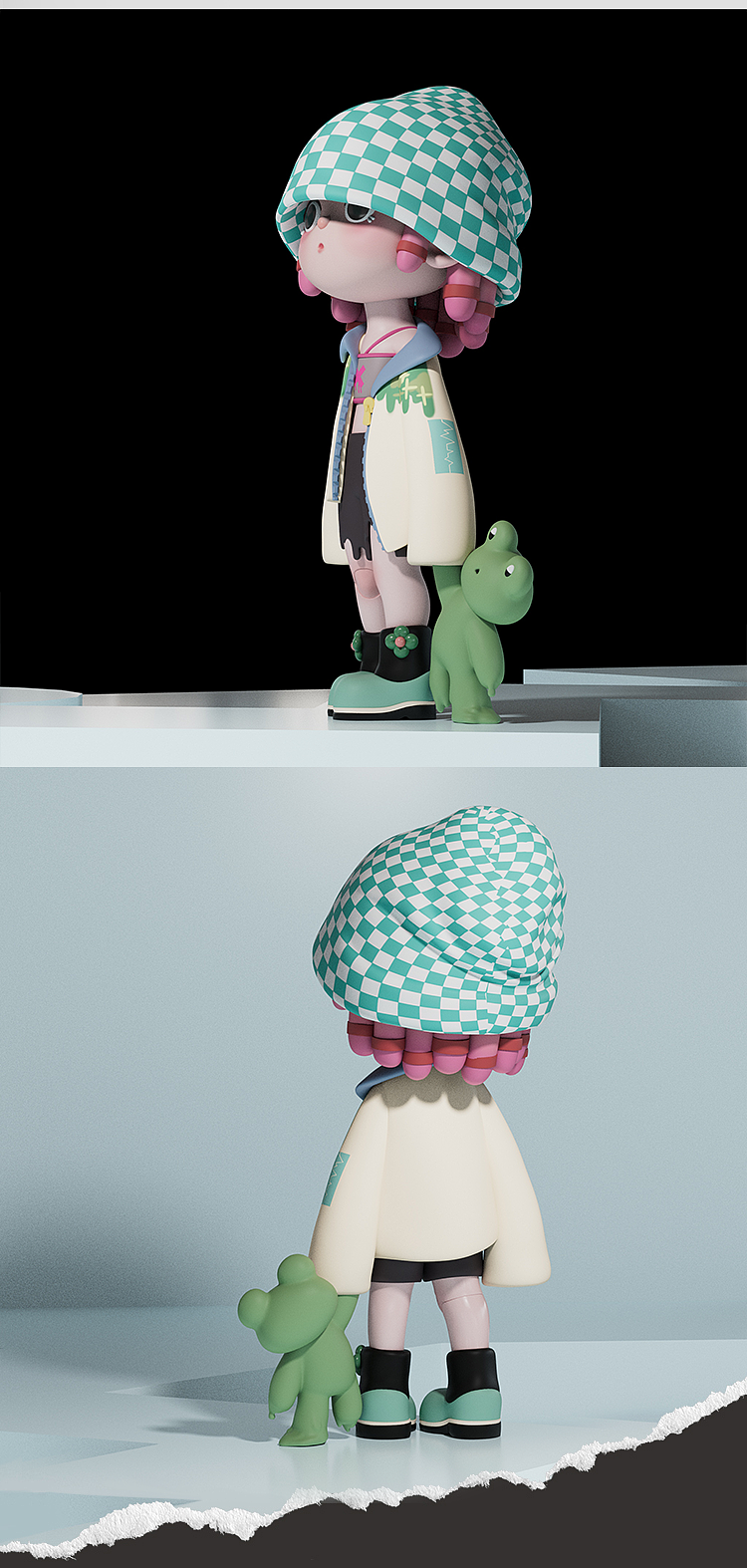 2022年潮玩作品设计，插画集合