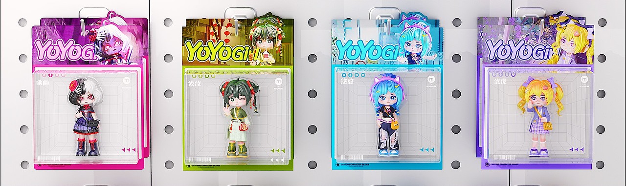 【YoYoGir】丨IP形象设计丨手办潮玩丨原创作品（图ZMzUzNTM4MDQw） - IP形象 - 站酷设计师若木M原创素材 - 站酷ZCOOL